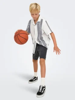 OSJEDGE Mid Rise Gerade geschnitten Shorts