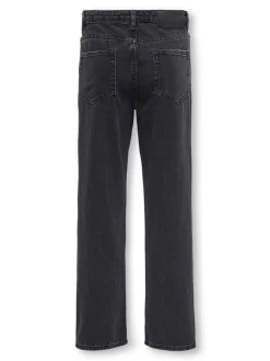 OSJEDGE Mid Rise Gerade geschnitten Jeans