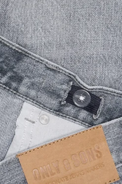OSJEDGE Mid Rise Gerade geschnitten Shorts