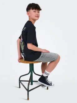 OSJEDGE Mid Rise Gerade geschnitten Shorts