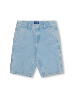 OSJEDGE Mittlere Taille Gerade geschnitten Shorts