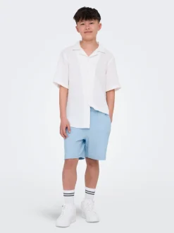 OSJKIAN Mid Rise Normal geschnitten Shorts