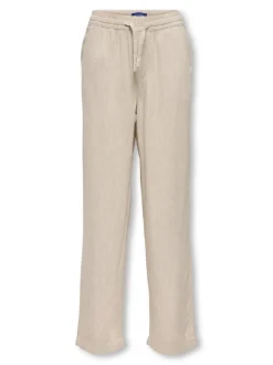 OSJSINUS Locker geschnitten Leinen Hose