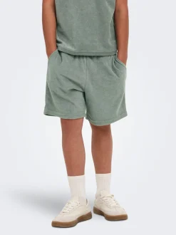 OSJTELLAS Mittlere Taille Normal geschnitten Shorts
