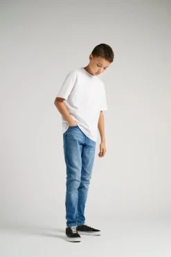OSJYOKE Mid Rise Verjüngt Jeans